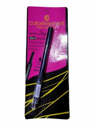 Coloressence Eyebrow Pencil 3 IN 1 Brown