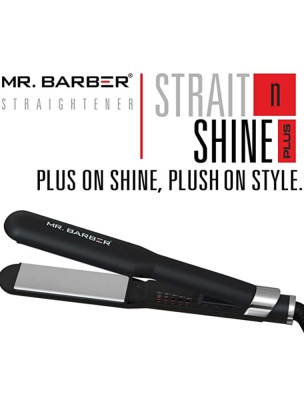 Mr Barber Straits n Shine Plus Professional Hair Straightener
